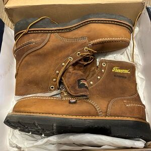 Men's Thorogood 6" Steel Toe WP Moc Toe
Work Boot (U.S.A.) 804-3696